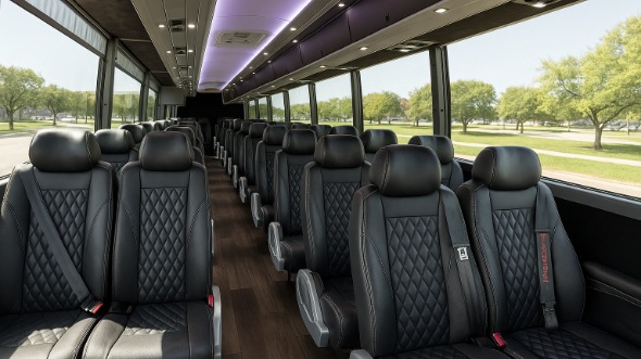 20 Passenger Minibus Interior