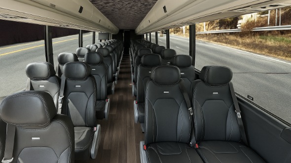 20 Passenger Minibus Interior