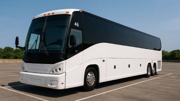 Exterior of Fontana Party Bus Company's 40 Passenger Party Bus in Fontana