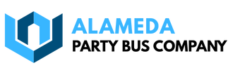 alameda party bus company logo