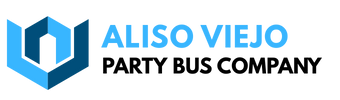 aliso viejo party bus company logo