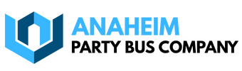 anaheim party bus company logo