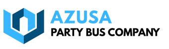 azusa party bus company logo