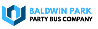 baldwin park party bus company logo