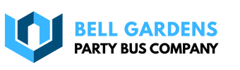 bell gardens party bus company logo