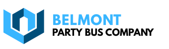 belmont party bus company logo