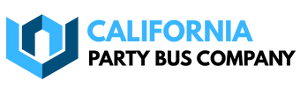 california party bus company logo