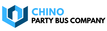 chino party bus company logo