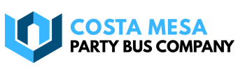 costa mesa party bus company logo