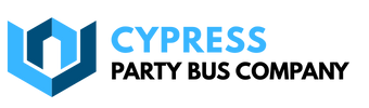 cypress party bus company logo