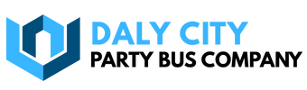 daly city party bus company logo