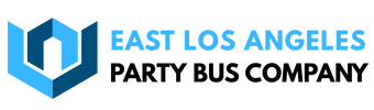 east los angeles party bus company logo