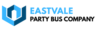 eastvale party bus company logo