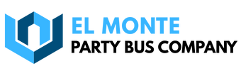 el monte party bus company logo