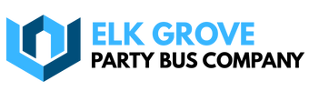 elk grove party bus company logo