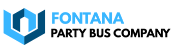 fontana party bus company logo