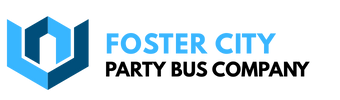 foster city party bus company logo