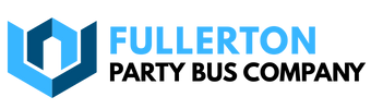 fullerton party bus company logo