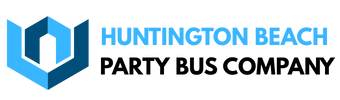 huntington beach party bus company logo