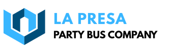 la presa party bus company logo