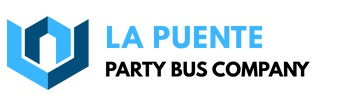 la puente party bus company logo
