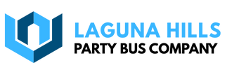 laguna hills party bus company logo