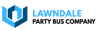 lawndale party bus company logo