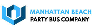 manhattan beach party bus company logo