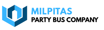 milpitas party bus company logo
