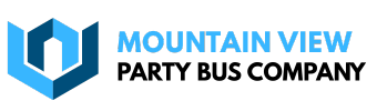 mountain view party bus company logo
