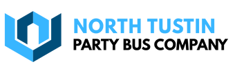 north tustin party bus company logo