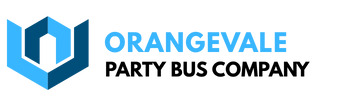 orangevale party bus company logo
