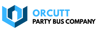 orcutt party bus company logo