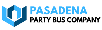 pasadena party bus company logo