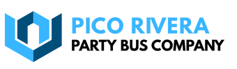 pico rivera party bus company logo