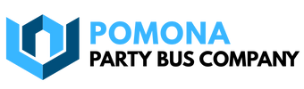pomona party bus company logo