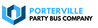 porterville party bus company logo