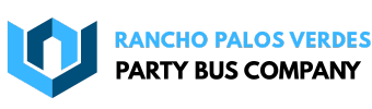 rancho palos verdes party bus company logo