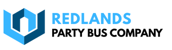 redlands party bus company logo