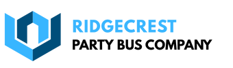 ridgecrest party bus company logo