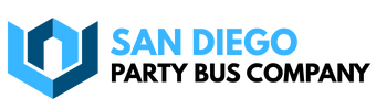 san diego party bus company logo