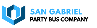 san gabriel party bus company logo