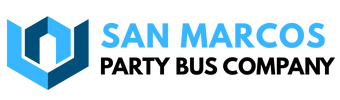 san marcos party bus company logo