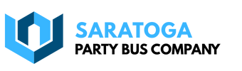 saratoga party bus company logo