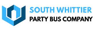 south whittier party bus company logo