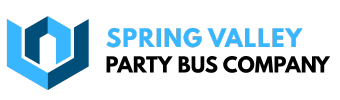 spring valley party bus company logo