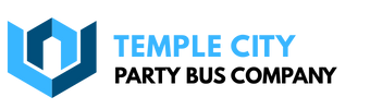 temple city party bus company logo