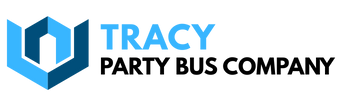 tracy party bus company logo