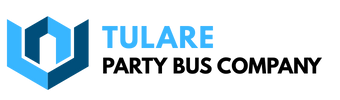 tulare party bus company logo