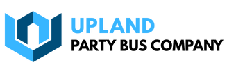 upland party bus company logo